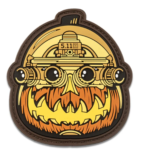 5.11 - Sergeant Jack-o-lantern Patch - Orange (461)