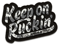 5.11 - Keep on Ruckin Patch - Grey (029)