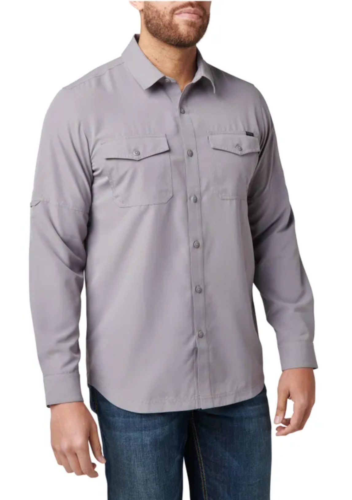 5.11 - Marksman Long Sleeve Shirt UPF 50+ - Overcast Grey (598)