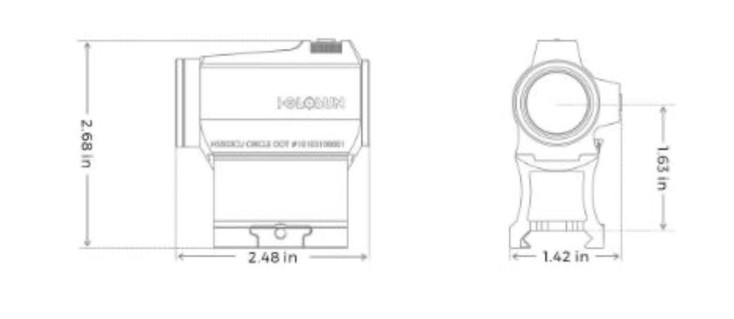 Holosun - HE503CU-GR - Green