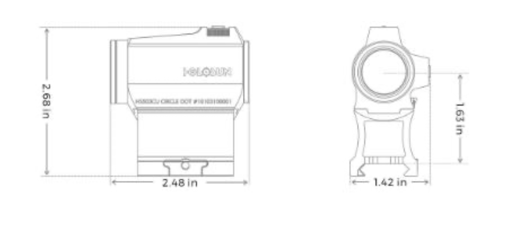 Holosun - HS503C-U - Red