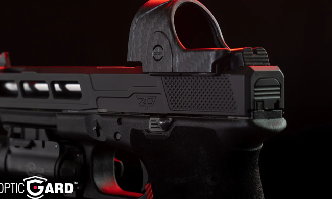 OpticGard - Scope Cover for Trijicon® SRO - Black