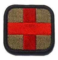 Första Hjälpen - Svart - Patch