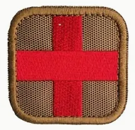 Första Hjälpen - Brun - Patch