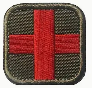 Första Hjälpen - Grön - Patch