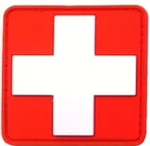 Första Hjälpen - Röd - PVC - Patch
