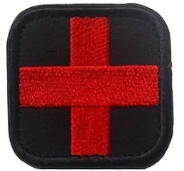 Första Hjälpen - Svart - Patch