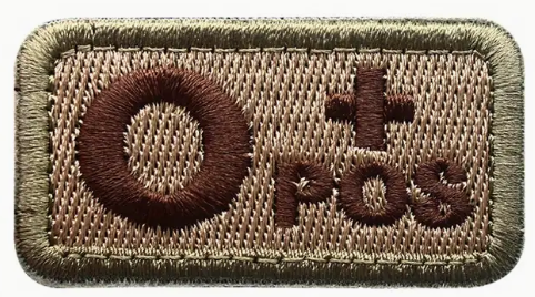 0 + Pos - Grön - Brun  - Patch