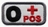 0 + Pos - Vit- Svart  - Patch