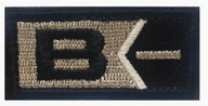 B - Neg - Guld- Svart - Patch