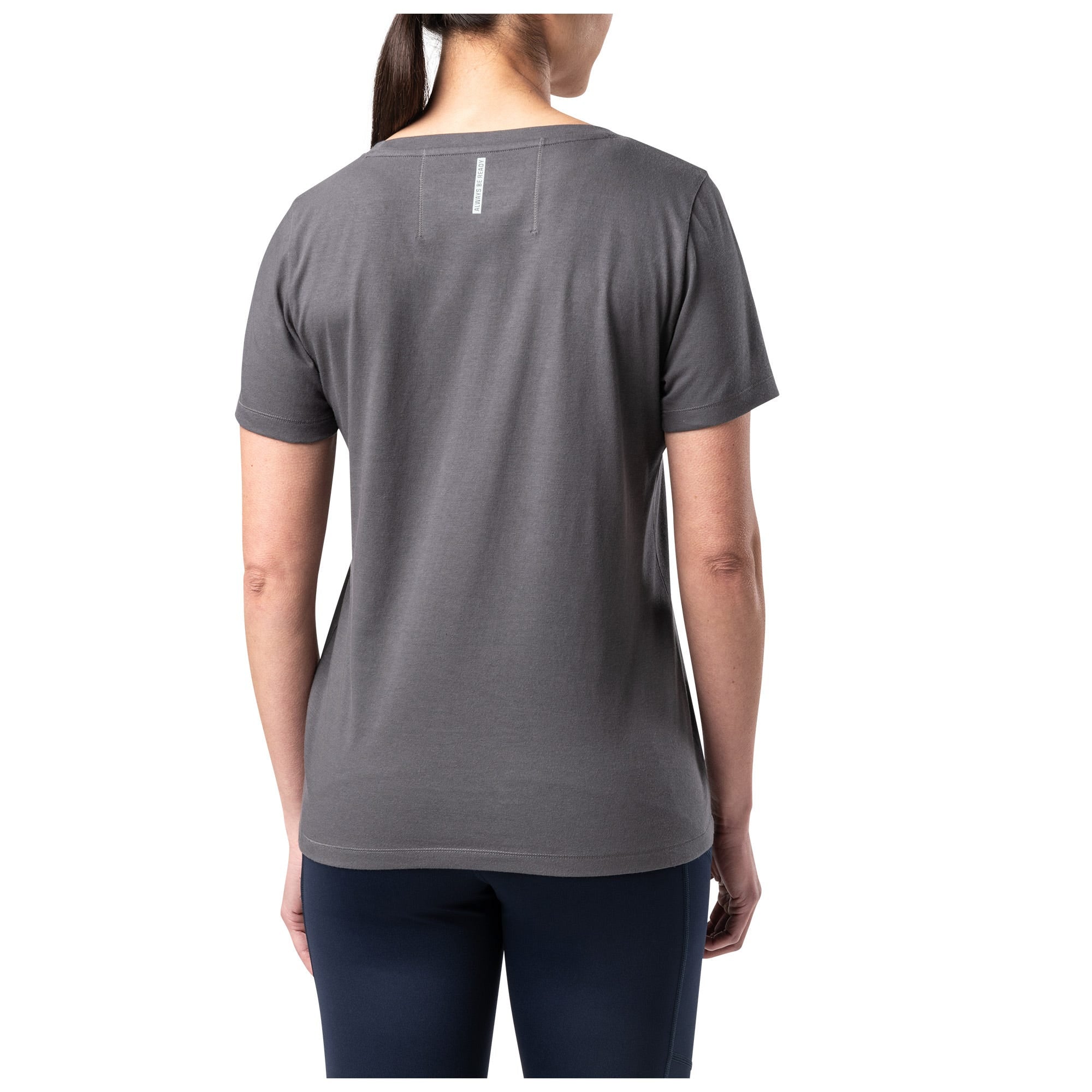 5.11 Women's Always Tee dam-T-shirt i Flint