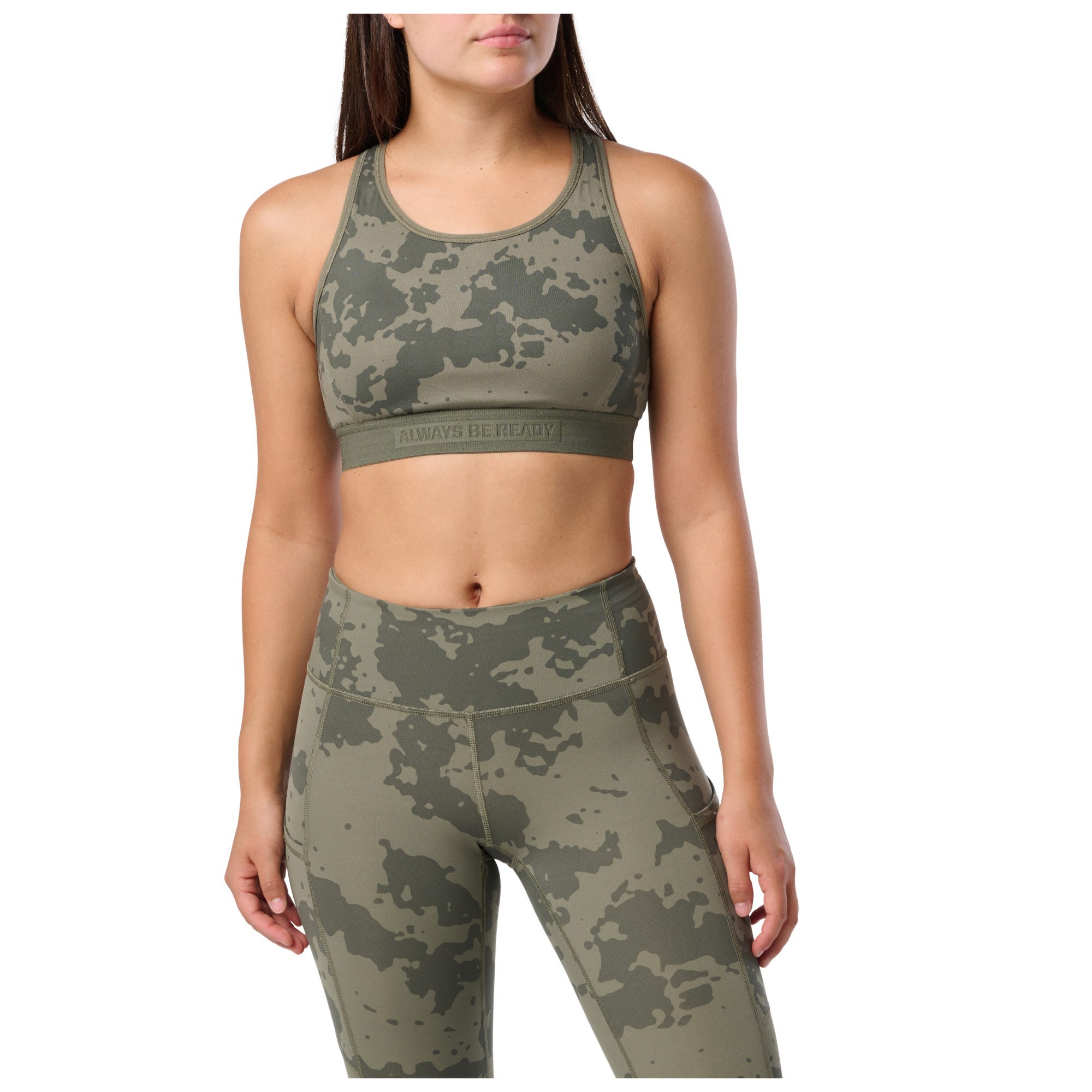 5.11 PT-R Valentina Sports Bra i Ranger Green Camo
