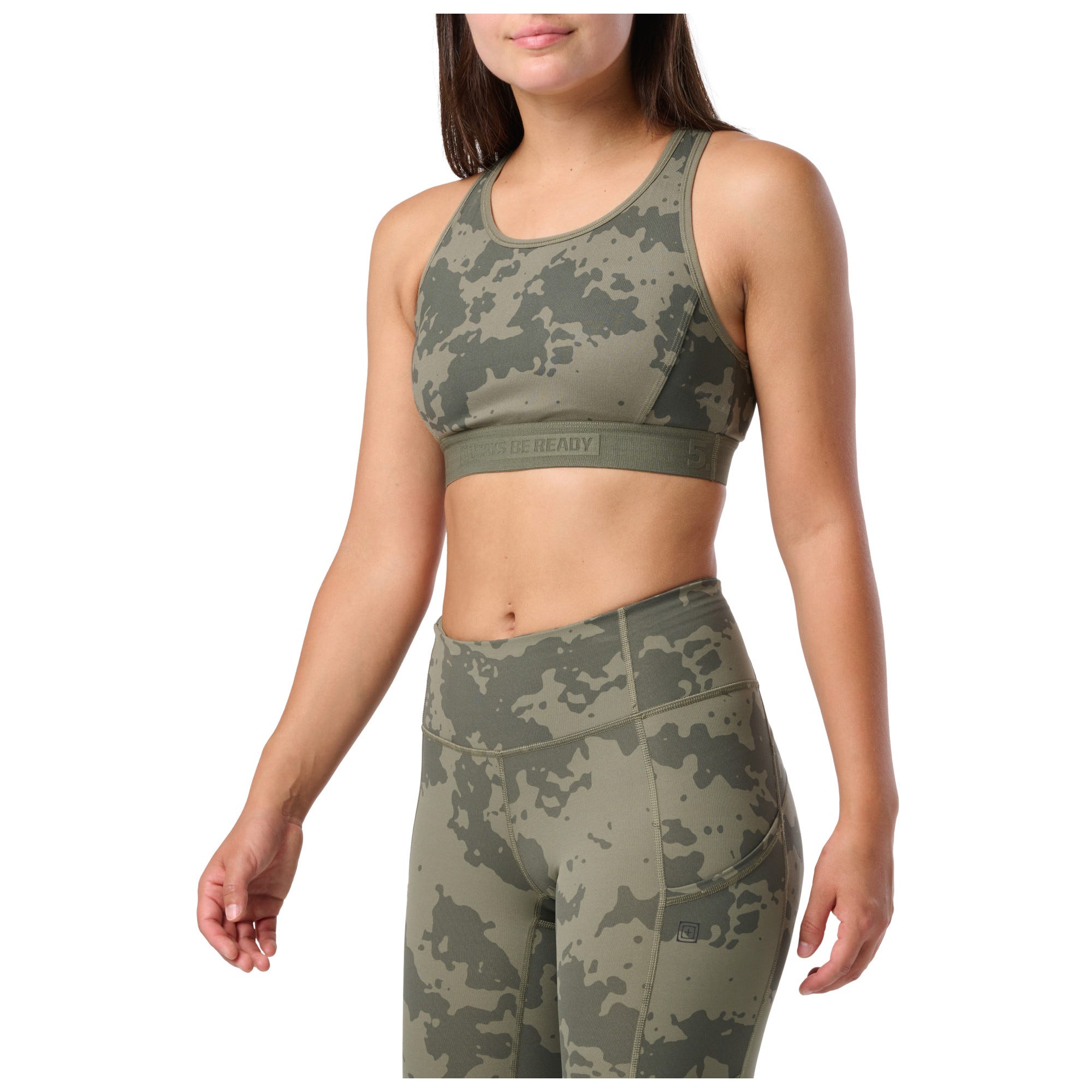 5.11 PT-R Valentina Sports Bra i Ranger Green Camo