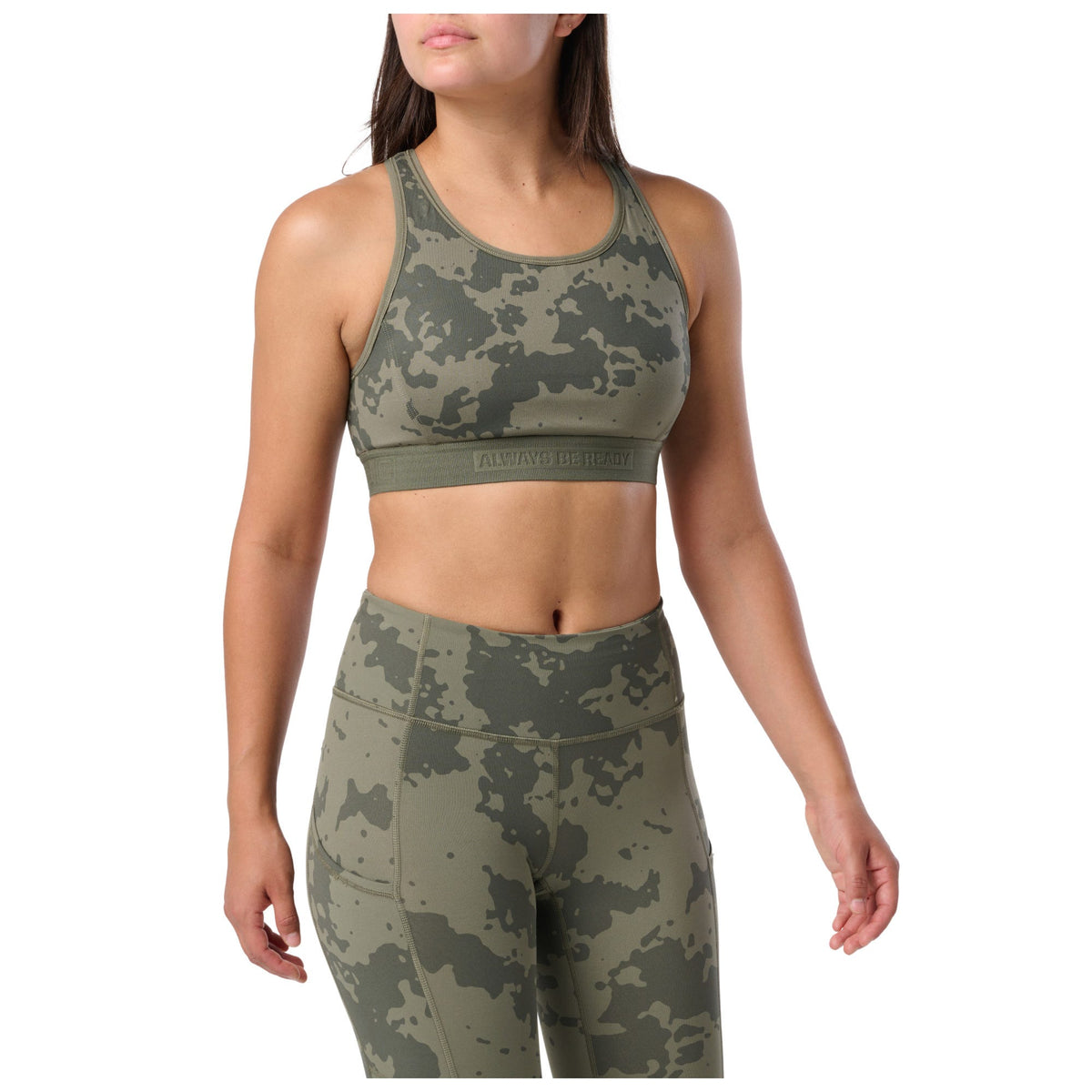 5.11 PT-R Valentina Sports Bra i Ranger Green Camo