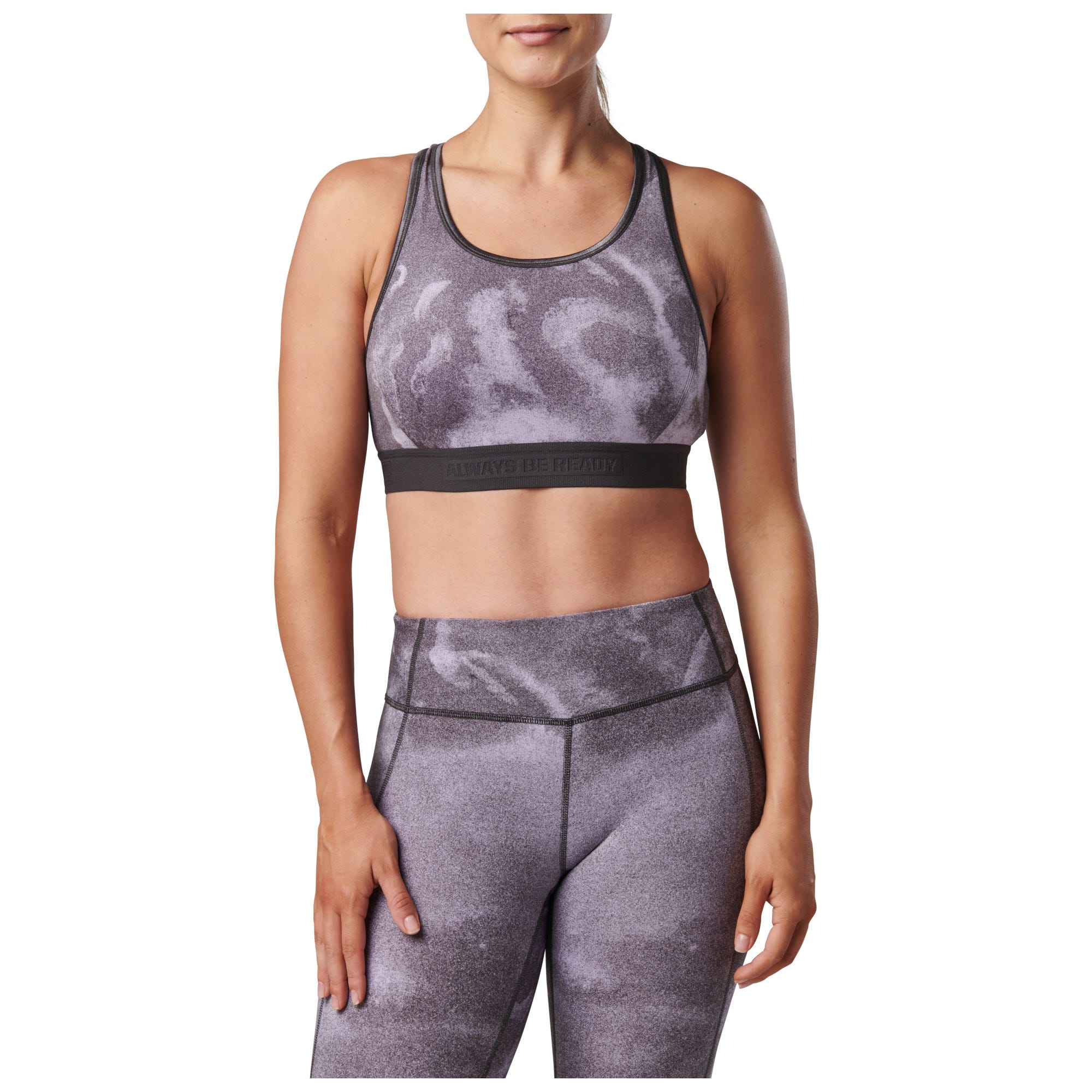 5.11 PT-R Valentina Sports Bra i Purple Prep Watercolor Camo