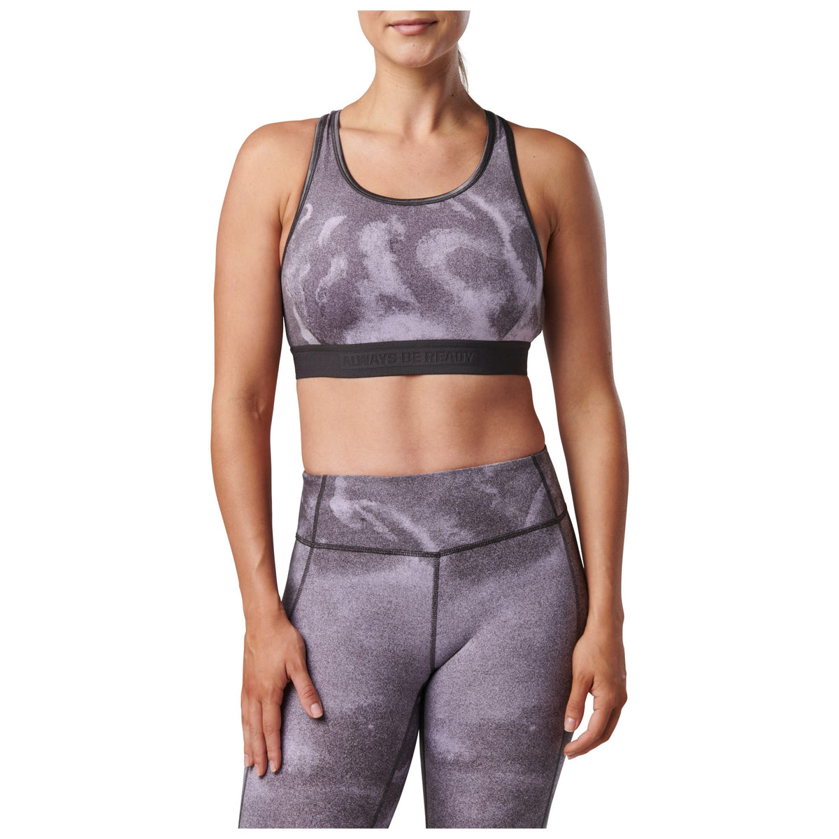 5.11 PT-R Valentina Sports Bra i Purple Prep Watercolor Camo