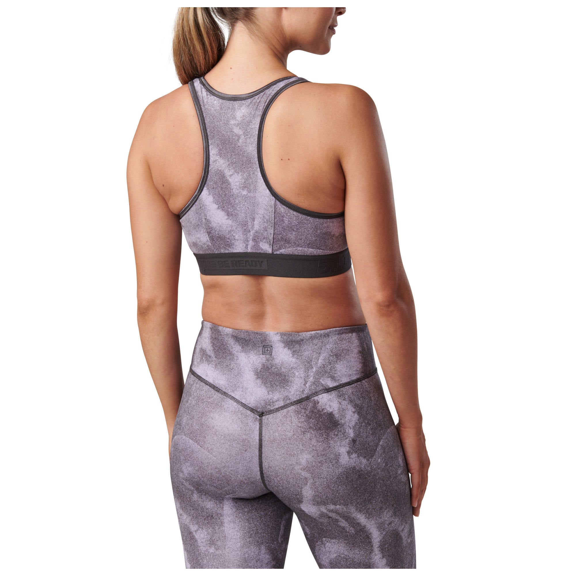 5.11 PT-R Valentina Sports Bra i Purple Prep Watercolor Camo