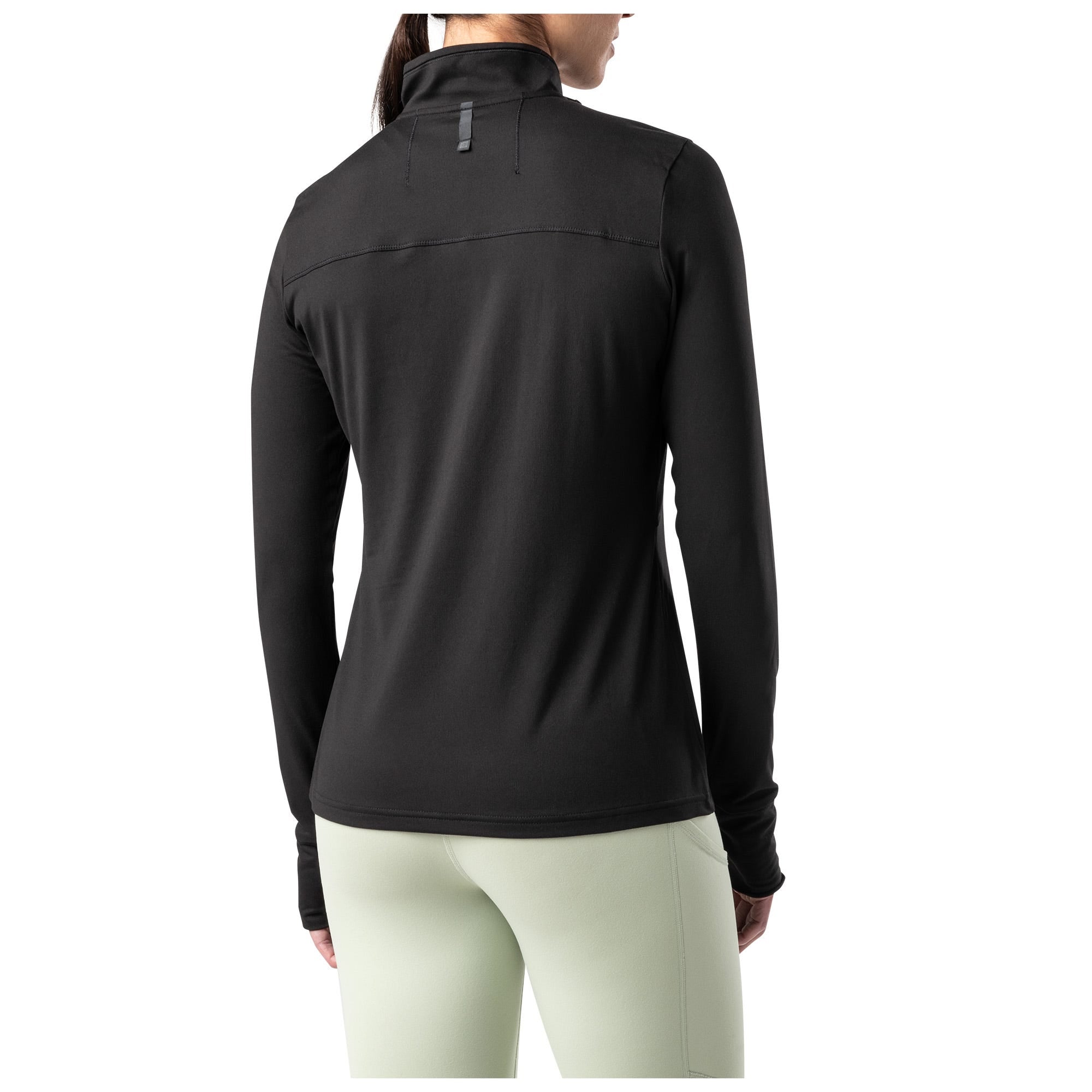 5.11 Women's PT-R Catalyst Half Zip Pullover träningströja i Black