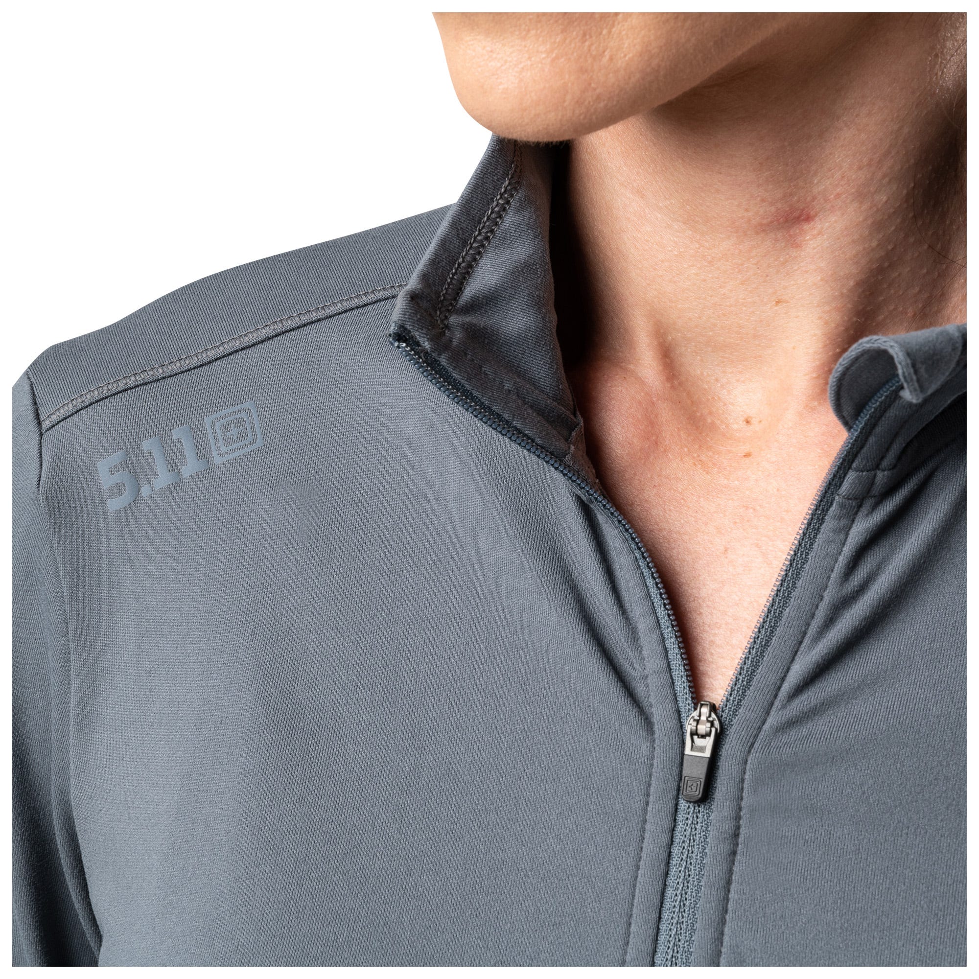 5.11 Women's PT-R Catalyst Half Zip Pullover träningströja i Black