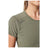 5.11 PT-R Women's Interval Short Sleeve Tee i Black, kortärmad träningströja för dam med meshpanel och reflexdetaljer