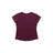 5.11 PT-R Women's Interval Short Sleeve Tee i Fig, kortärmad träningströja för dam med meshpanel och reflexdetaljer