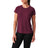 5.11 PT-R Women's Interval Short Sleeve Tee i Fig, kortärmad träningströja för dam med meshpanel och reflexdetaljer