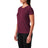 5.11 PT-R Women's Interval Short Sleeve Tee i Fig, kortärmad träningströja för dam med meshpanel och reflexdetaljer