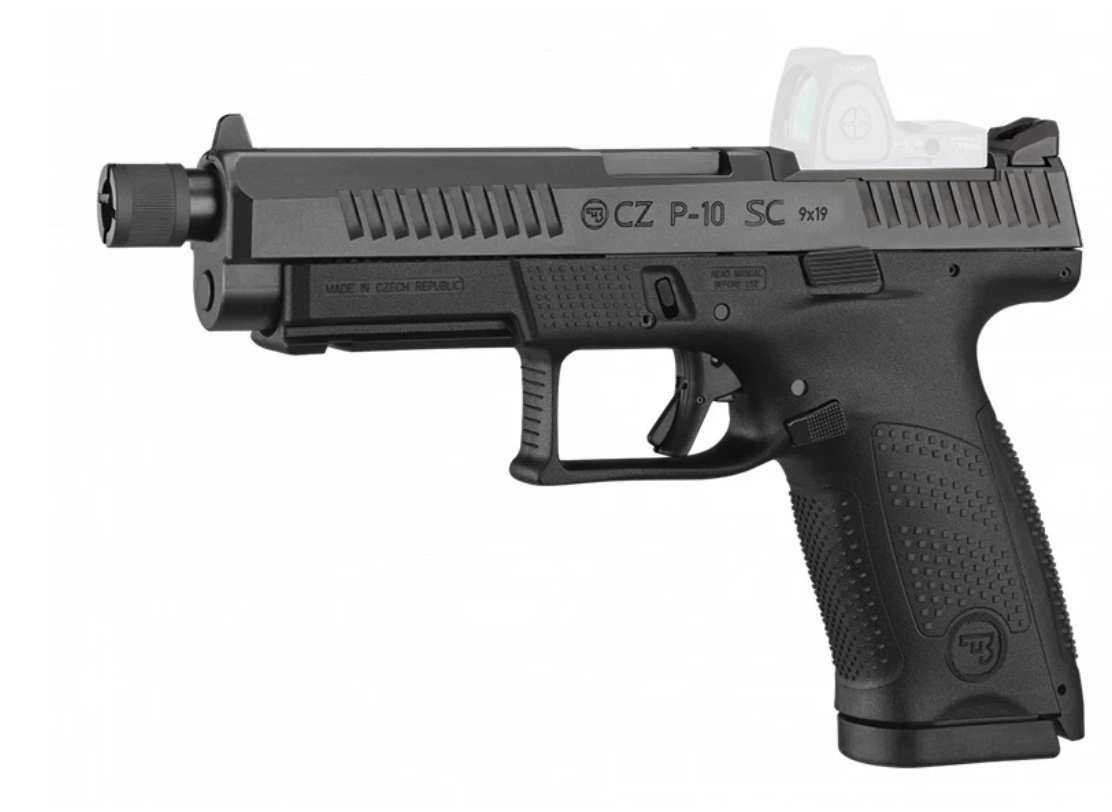 CZ - P-10 SC OR (Optic Ready) SR, 9 mm, gängad pipa