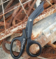 Tactical Military EDC Medical Scissors - Black