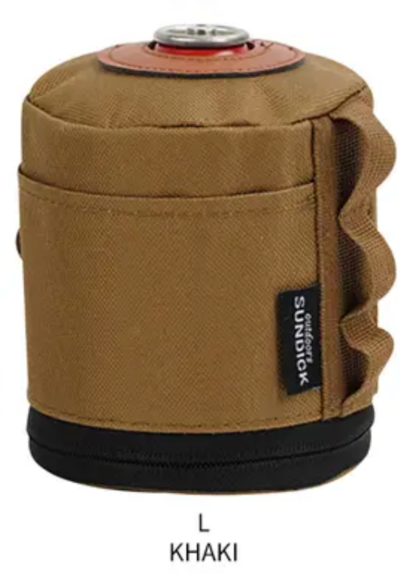 Gastanklock, Gastankhållare Förvaringsväska För Utomhuscamping - Large - Khaki