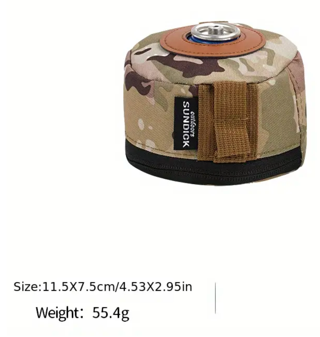 Gastanklock, Gastankhållare Förvaringsväska För Utomhuscamping - Small - Camo