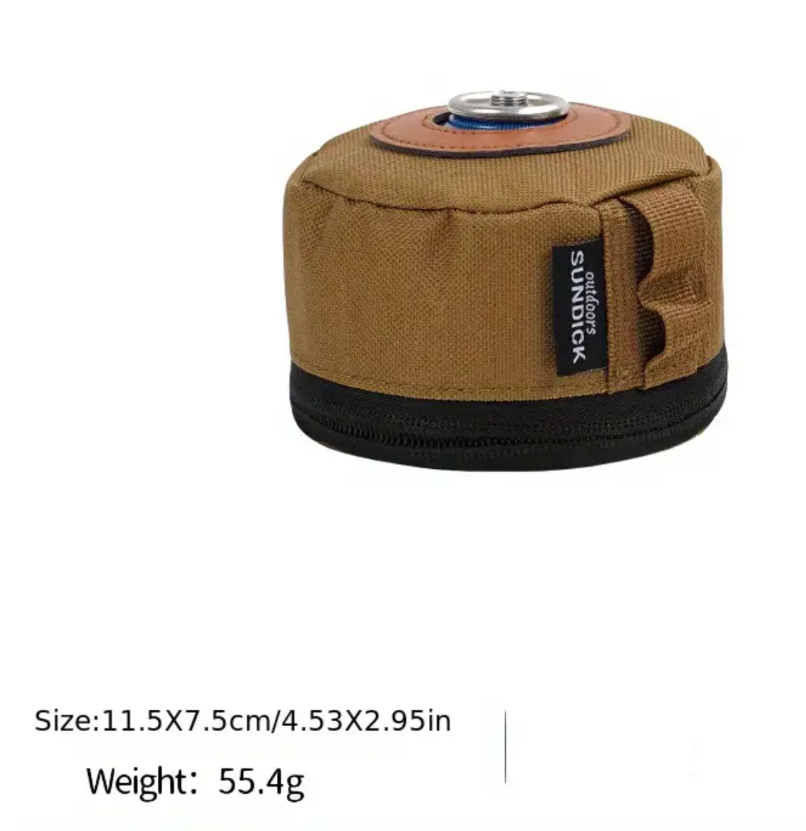 Gastanklock, Gastankhållare Förvaringsväska För Utomhuscamping - Small - Khaki