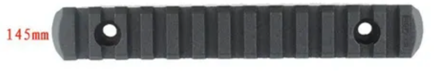 M Lok Picatinny Rail - 13 Slots