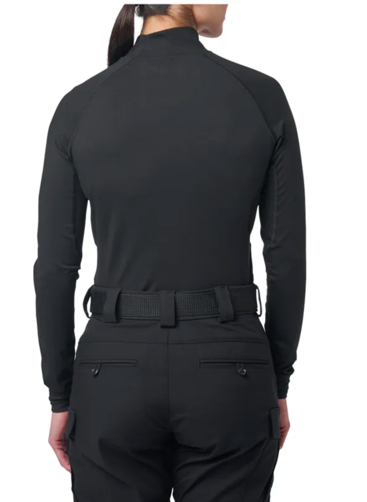 5.11 - Women's Mock Neck Long Sleeve Top - Black (019)