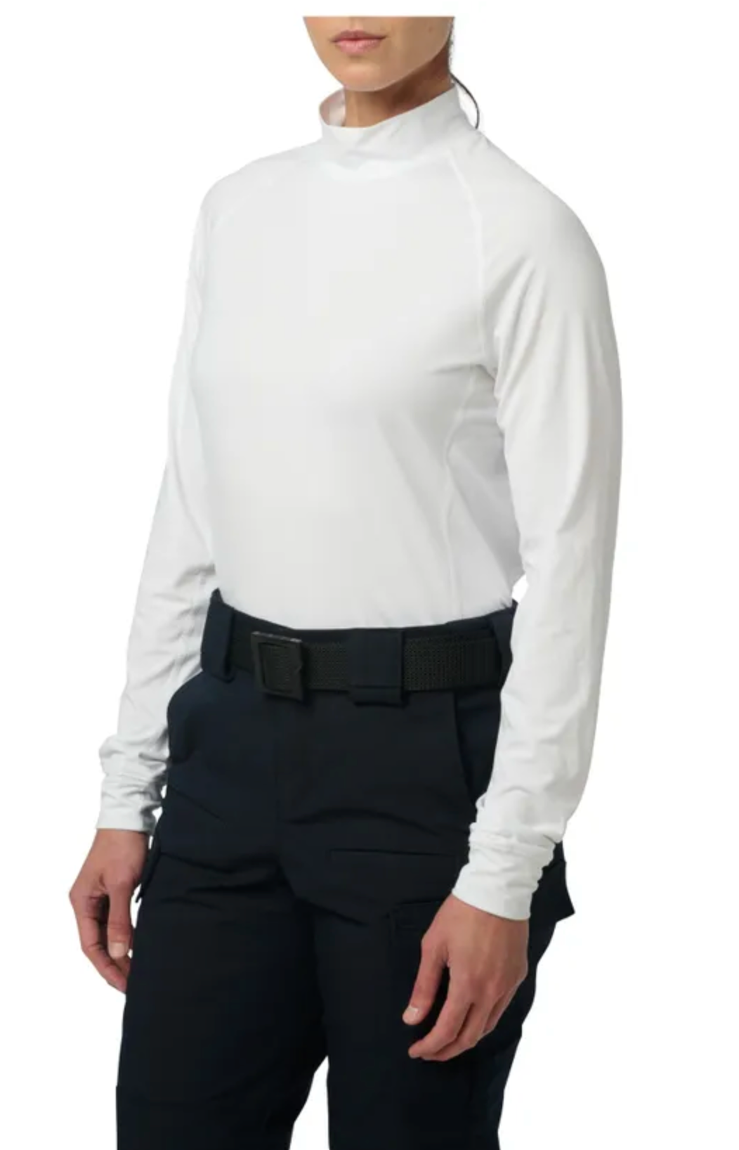 5.11 - Women's Mock Neck Long Sleeve Top - Uniform White (992)