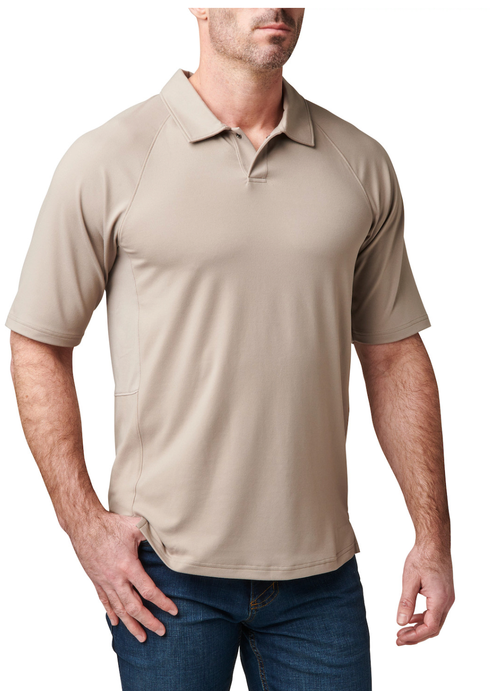 5.11 - Elite Short Sleeve Polo - Badlands Tan (956)