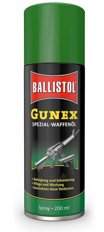 Ballistol - Gunex - 200ml spray - Vapenolja
