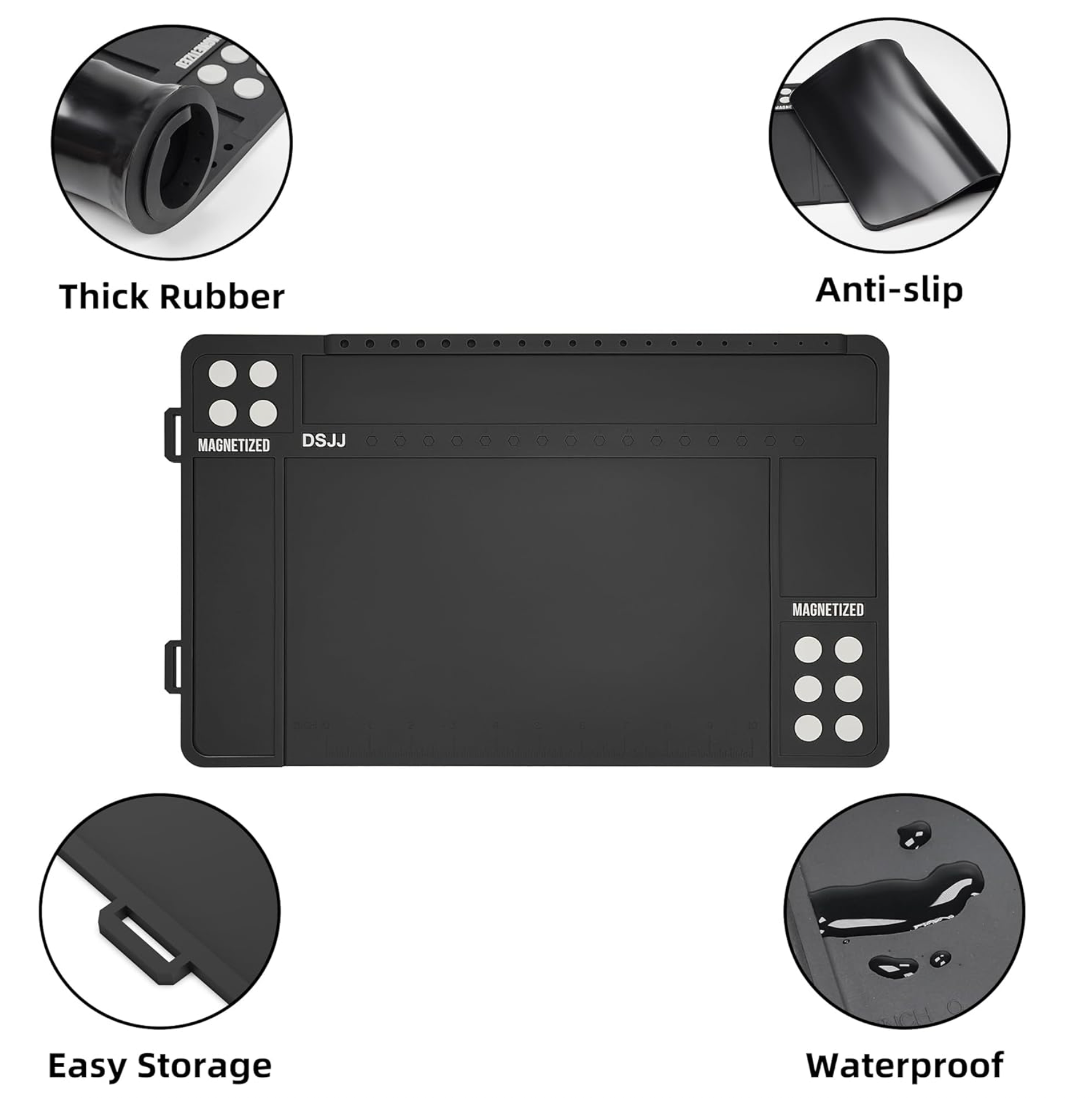 Gun Cleaning Bench Mat with magnet
