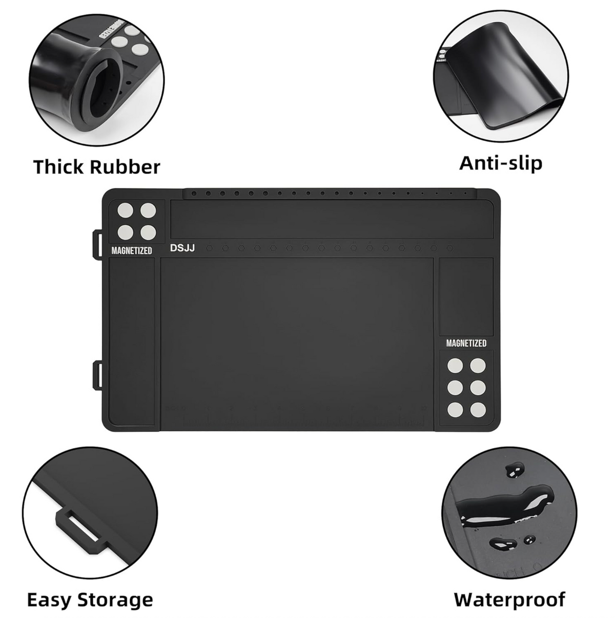 Gun Cleaning Bench Mat with magnet