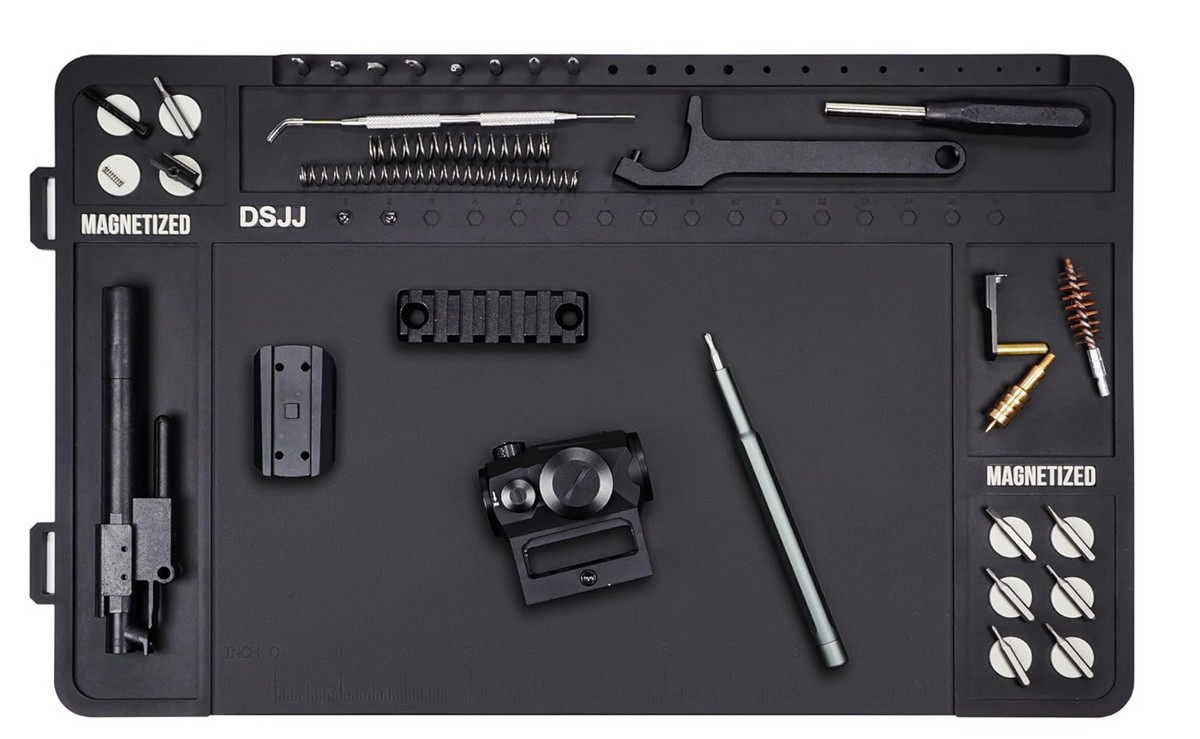 Gun Cleaning Bench Mat with magnet