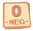 0-Neg - Brown - Patch