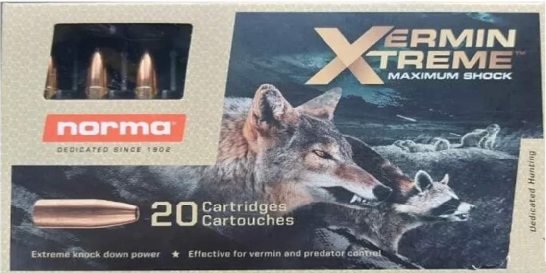 Norma - Vermin Xtreme - .223 Rem - 3,6g/55gr - 20/ask