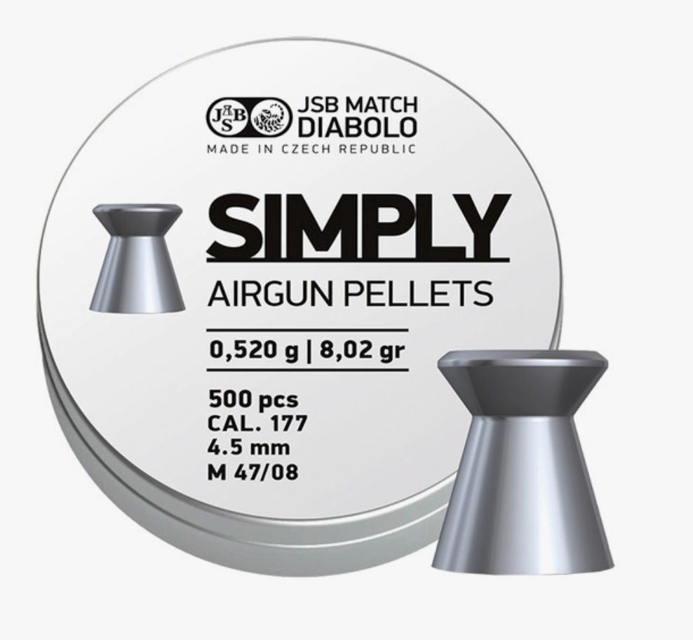JSB - Simply - 4,50mm - 0,520g - 500st