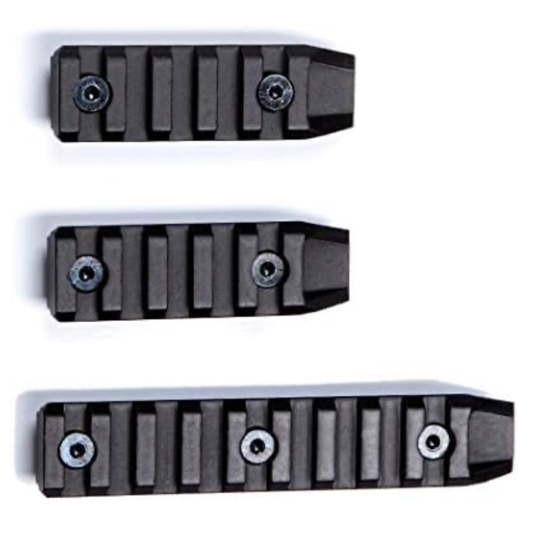 ASG - Keymod Key Rail Set - 3 Piece - Metal - Black