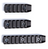 ASG - Keymod Key Rail Set - 3 Piece - Metal - Black