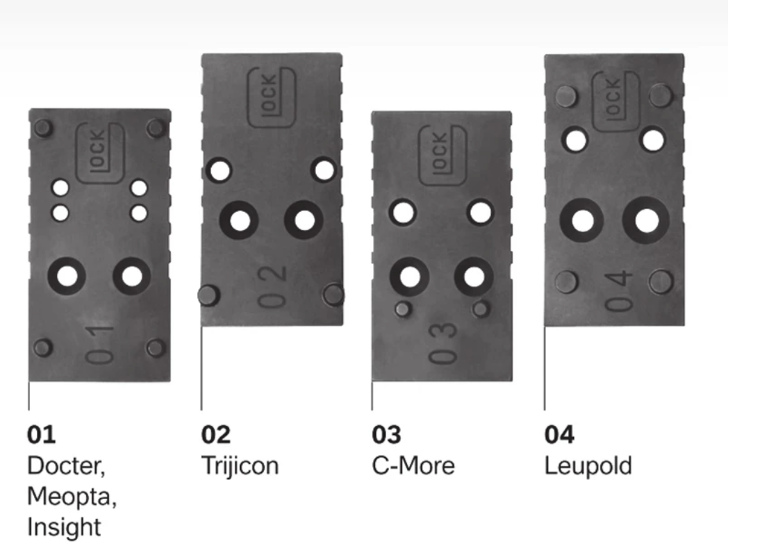 Glock - Fästplatta Glock MOS Adapter - 08 Large Frame