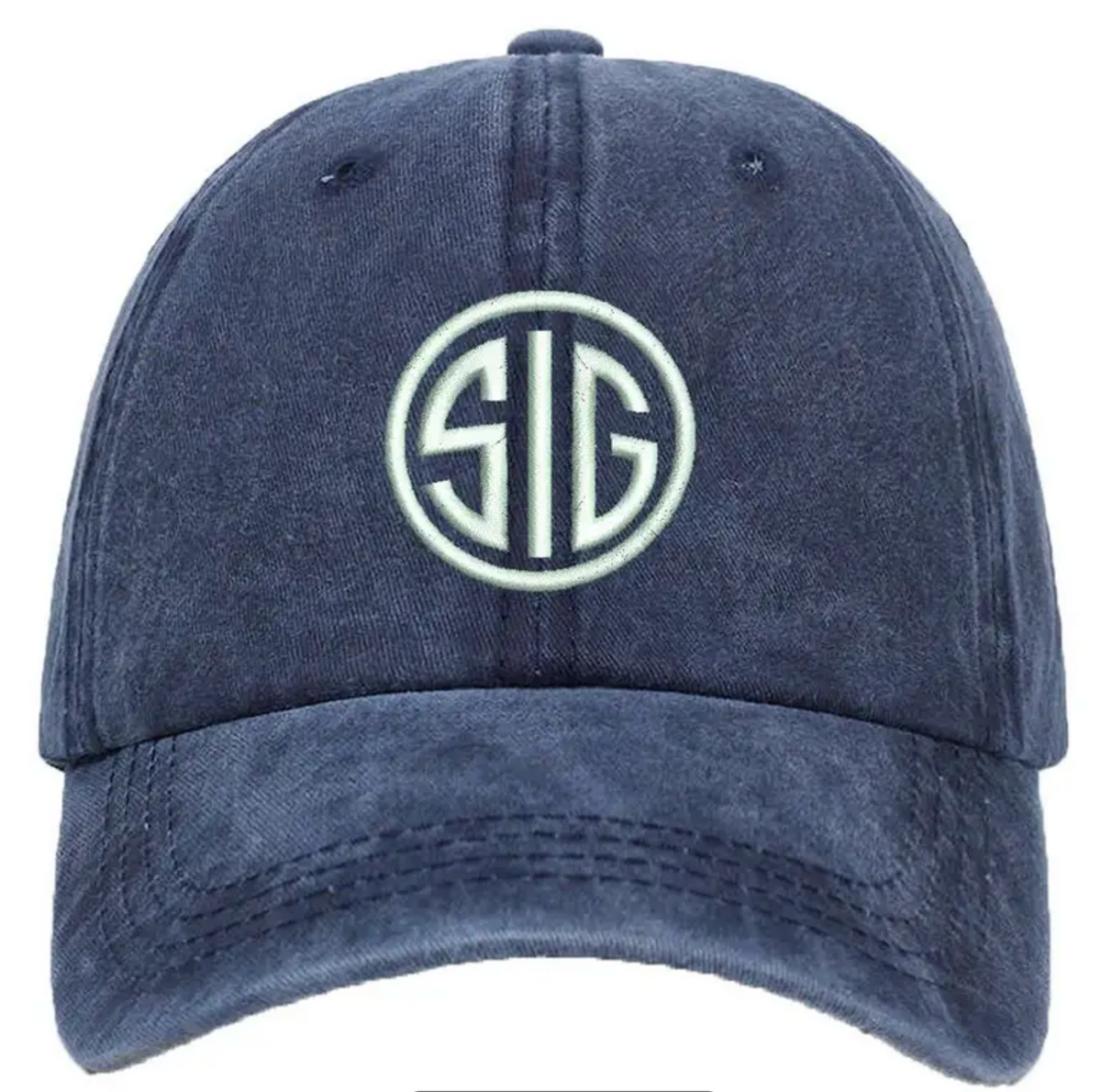 Sig Sauer - Logo Rund - Keps - Blå