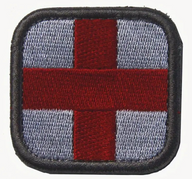 Första Hjälpen - Vit - Patch