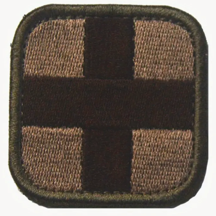 Första Hjälpen - Brun/Grön - Patch