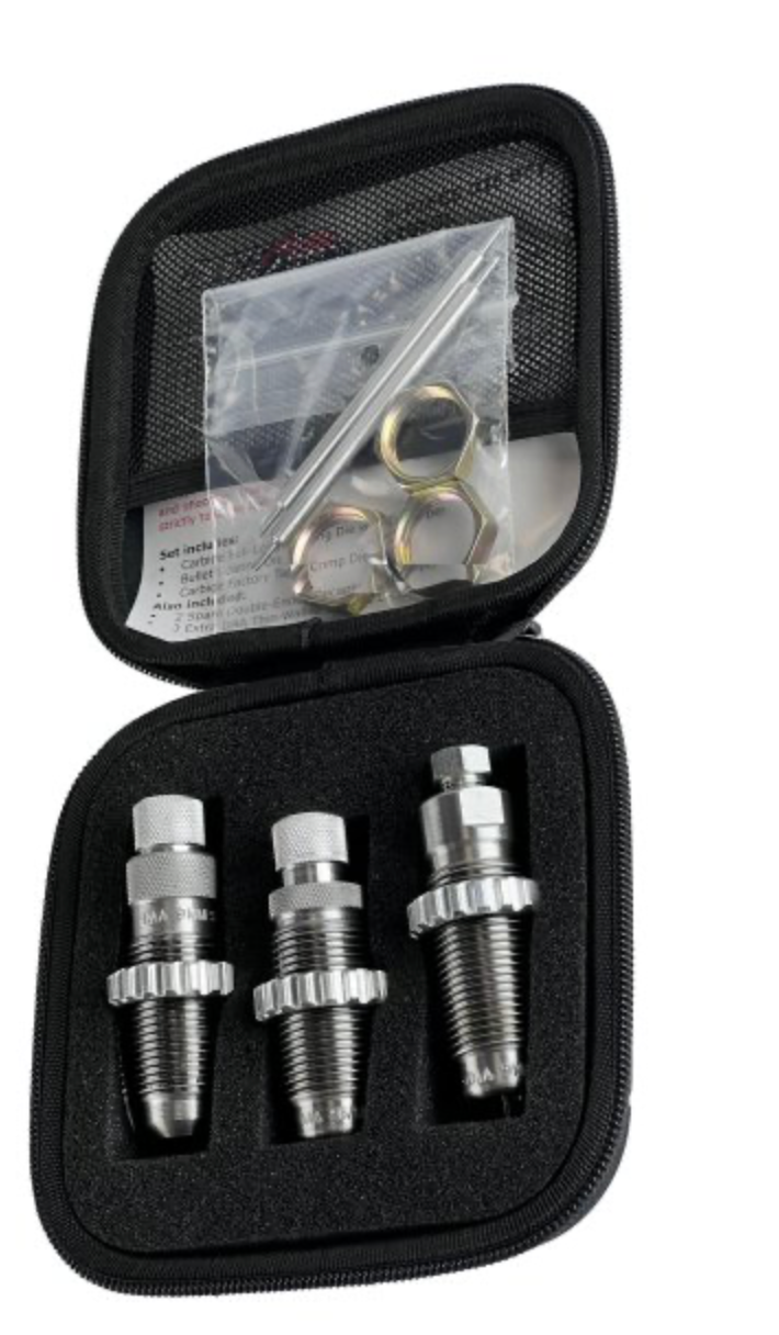 DAA - 3-Piece Carbide Die Set - Pistol - 9mm